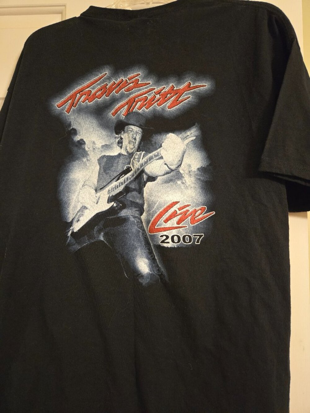 Travis Tritt 2007 tour tshirt